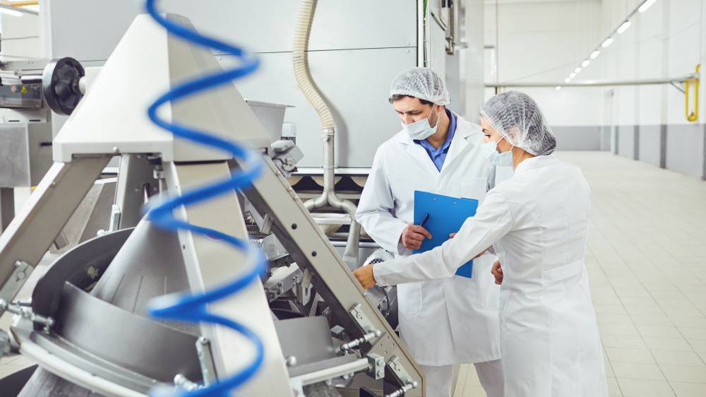 People in a factory