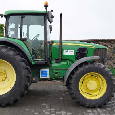 A tractor at Glynllifon farm