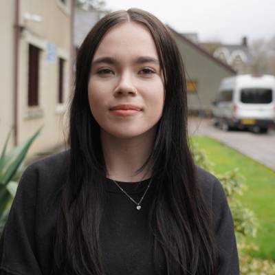 Coleg Meirion-Dwyfor student Gwen Dafydd