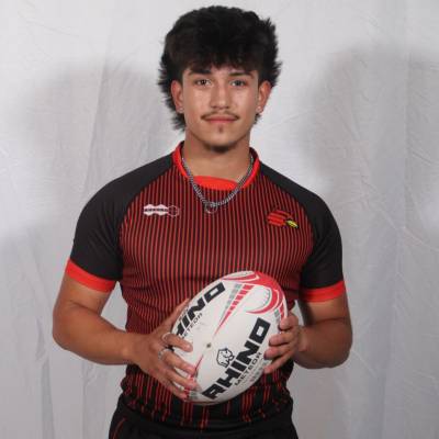 Former Coleg Llandrillo student Zac Hay in Wheeling Cardinals rugby kit