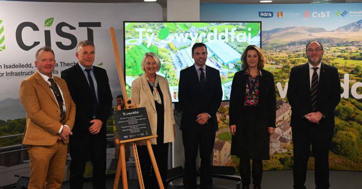 The Official Ceremony of Ty Gwyrddfai the decarbonisation hub at Penygroes