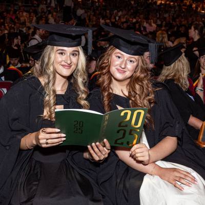 Graduates in the theatre