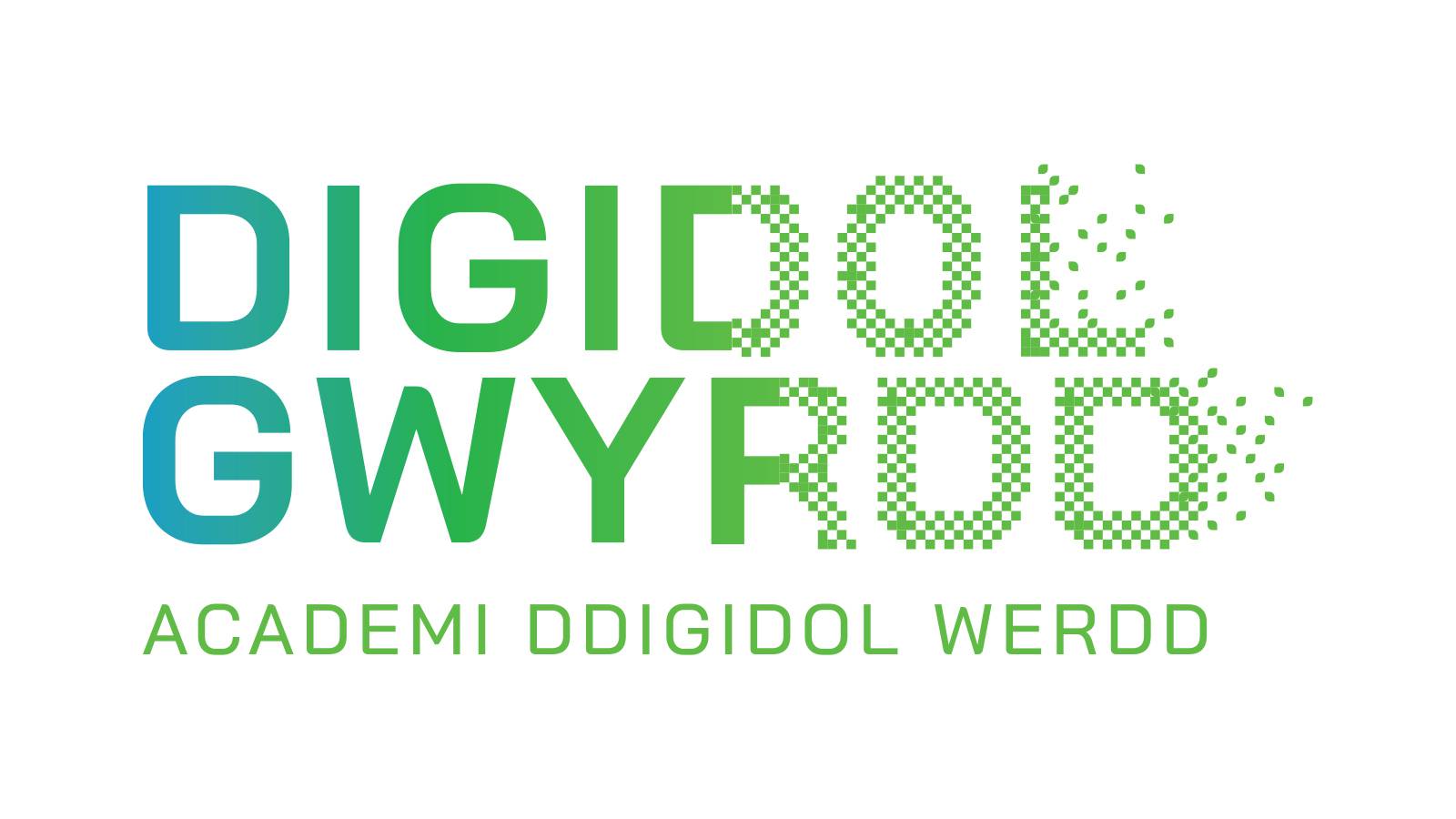 Logo Academi Digidol Gwyrdd