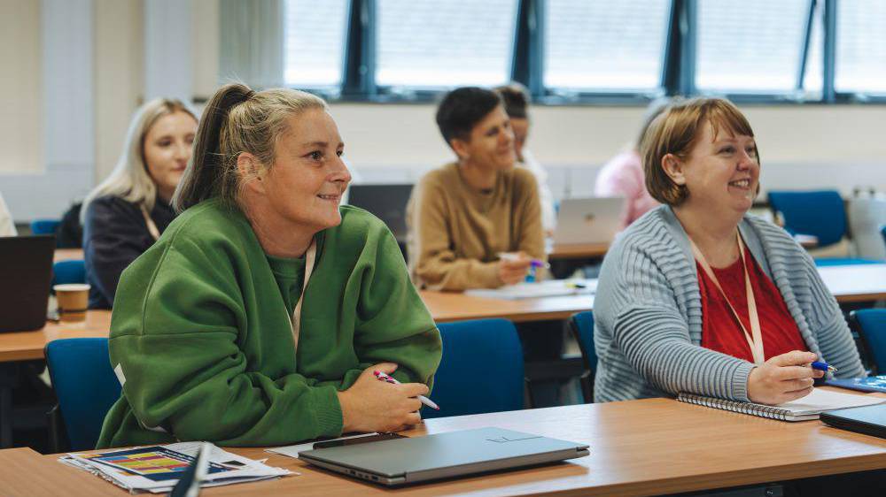 Students in a classroom